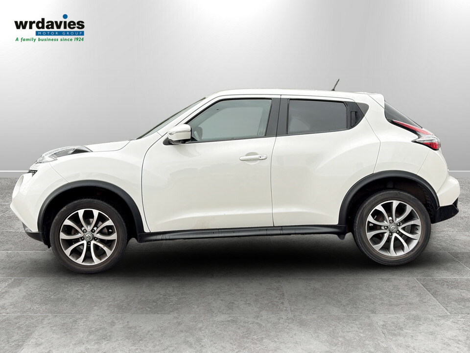 Nissan Juke 1.2 Dig-t Tekna White #4