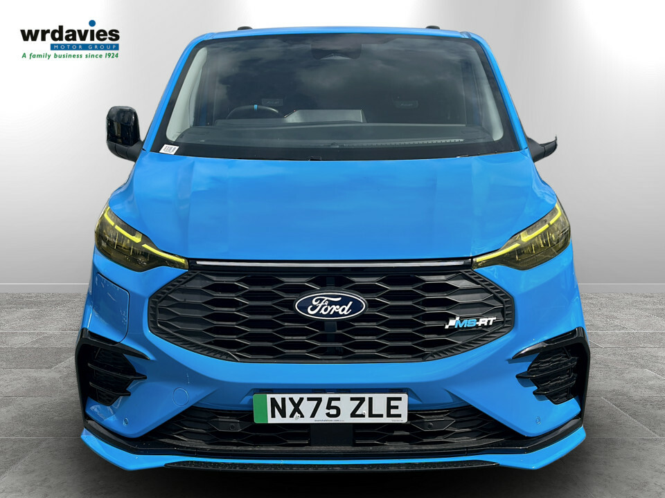 Ford Transit Custom 210Kw 65Kwh H1 Double Cab Van Ms-rt NX75ZLE Blue #2