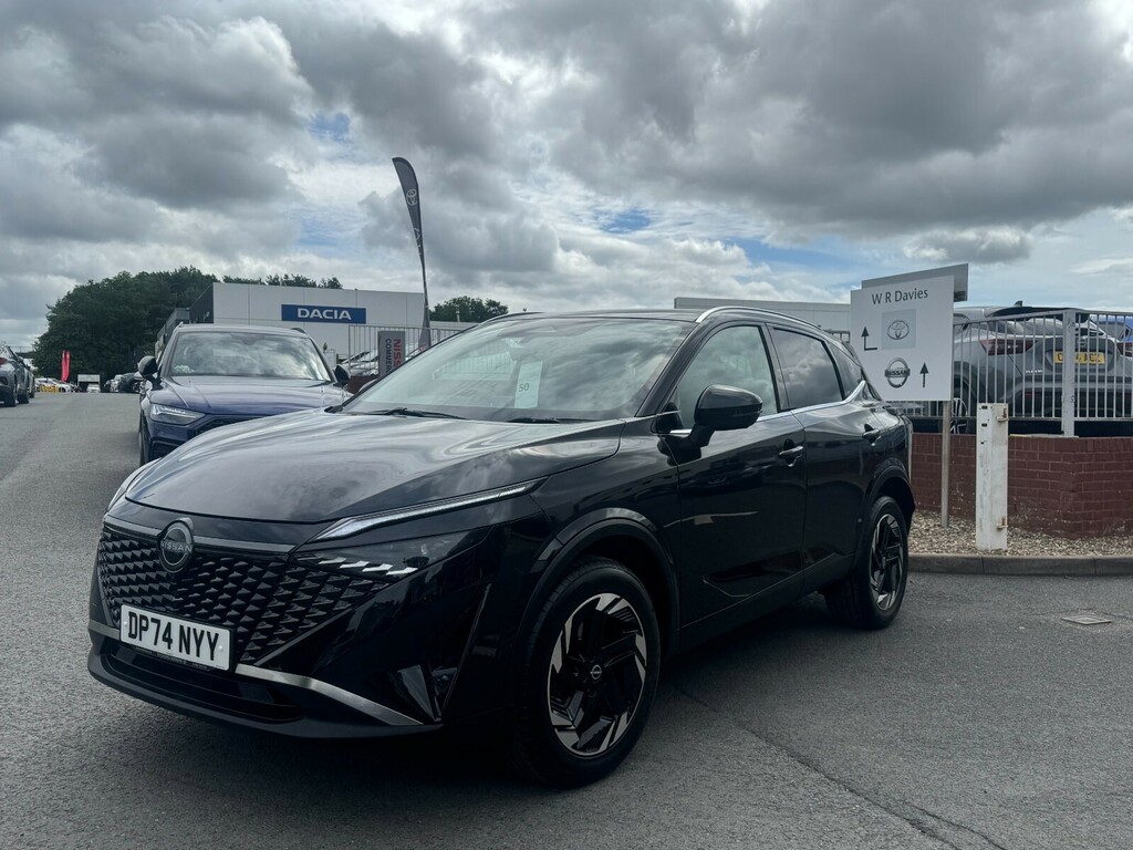 Nissan Qashqai 1.3 Dig-t Mh 158 N-connecta Xtronic DP74NYY Black #3