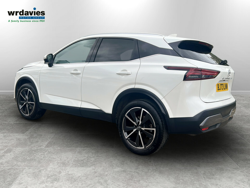 Nissan Qashqai 1.3 Dig-t Mh Tekna BJ73LNN White #5