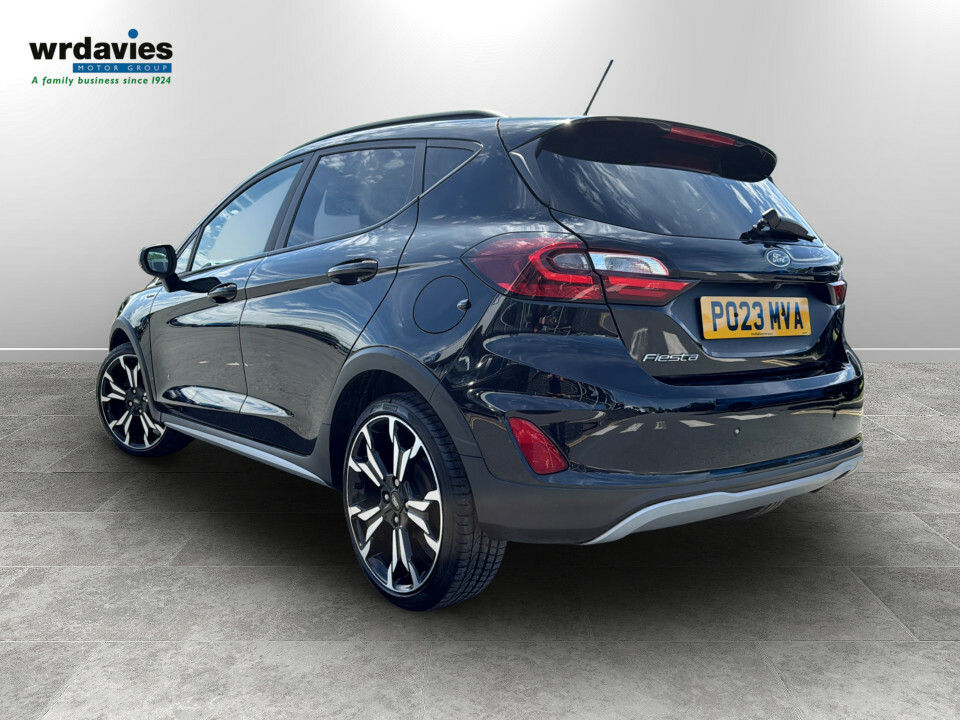 Ford Fiesta 1.0T Ecoboost Active X - 1 Owner Low Mileage PO23MVA Black #5