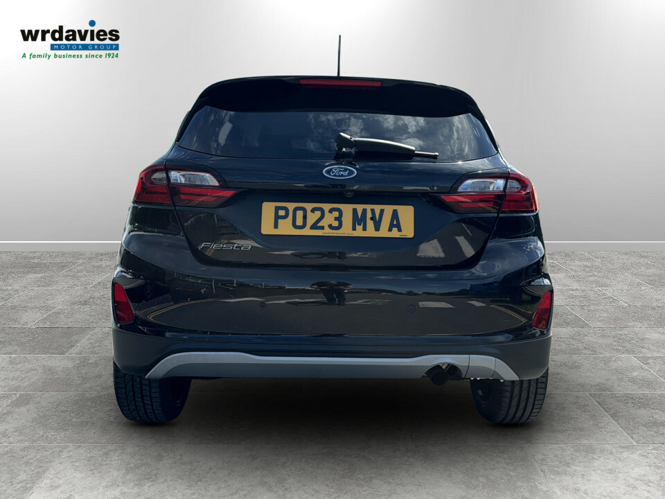 Ford Fiesta 1.0T Ecoboost Active X - 1 Owner Low Mileage PO23MVA Black #6
