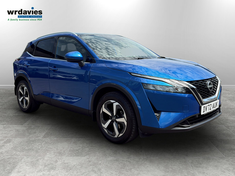 Nissan Qashqai 1.3 Dig-t Mh N-connecta DV72AUK Blue