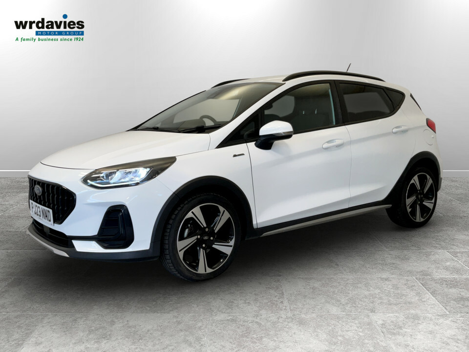 Ford Fiesta 1.0 Ecoboost Hybrid Mhev 125 Active PJ23NND White #3