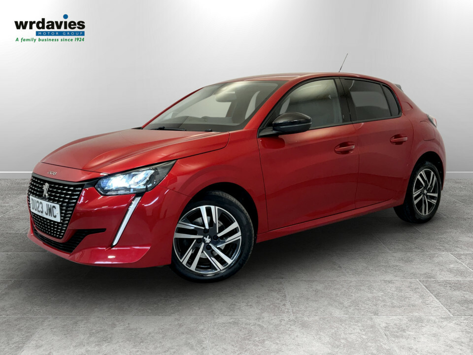 Peugeot 208 1.5 Bluehdi 100 Allure Premium DU23JWC Red #3