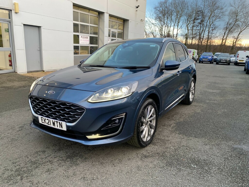 Ford Kuga 2.0 Ecoblue 190 Vignale Awd EK21WTN Blue #6