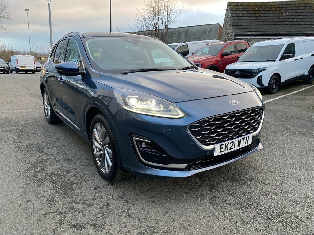 Ford Kuga 2.0 Ecoblue 190 Vignale Awd EK21WTN Blue #4