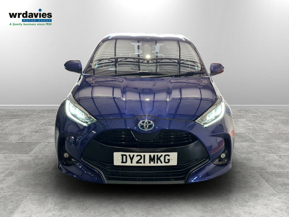 Toyota Yaris 1.5 Hybrid Design Cvt Blue #2