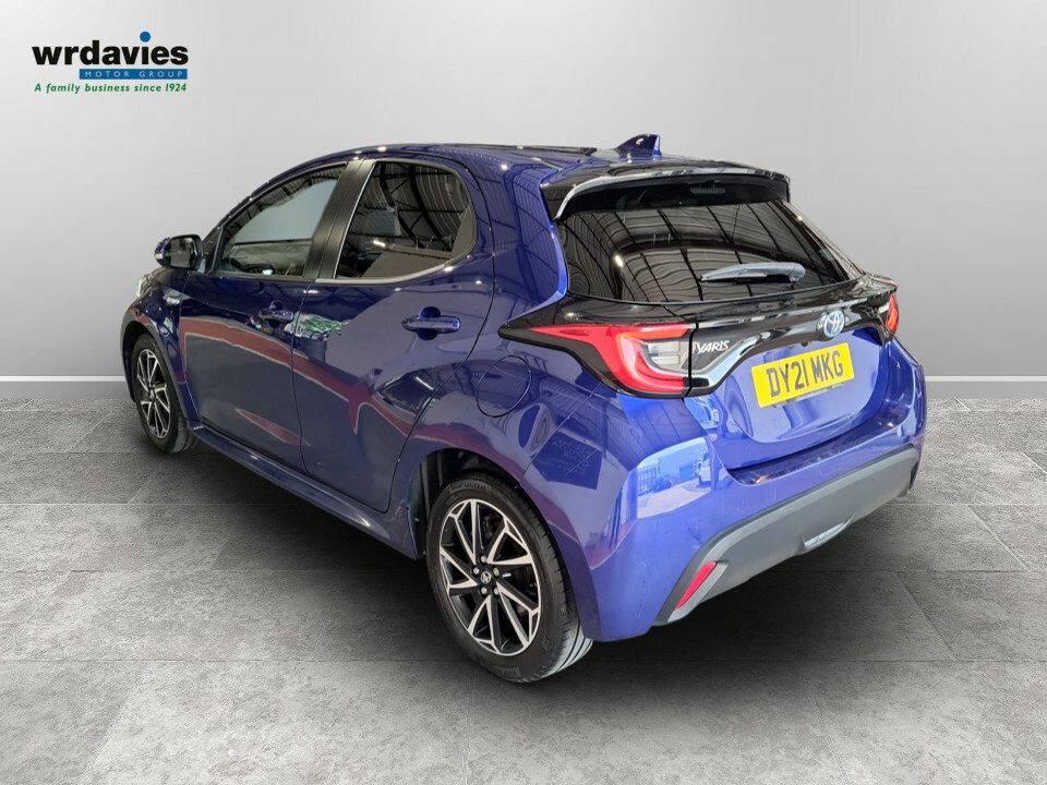 Toyota Yaris 1.5 Hybrid Design Cvt Blue #5