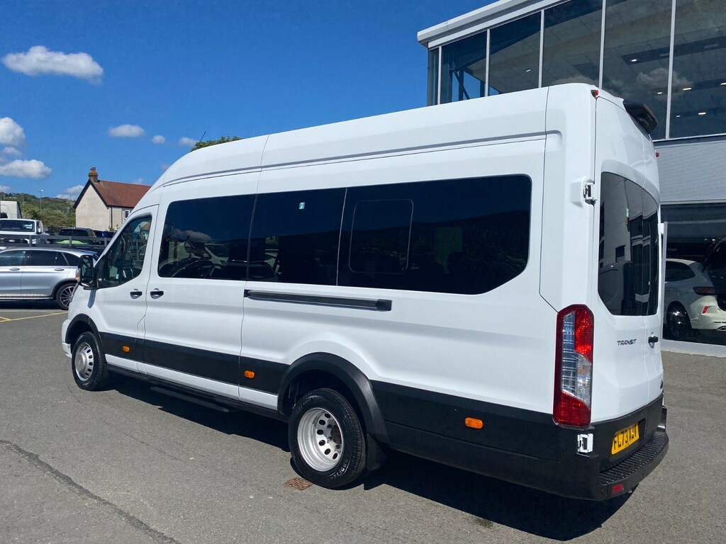 Ford Transit Custom 2.0 Ecoblue 165Ps H3 17 Seater Limited Nav White #4