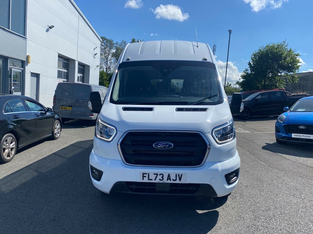 Ford Transit Custom 2.0 Ecoblue 165Ps H3 17 Seater Limited Nav White #2