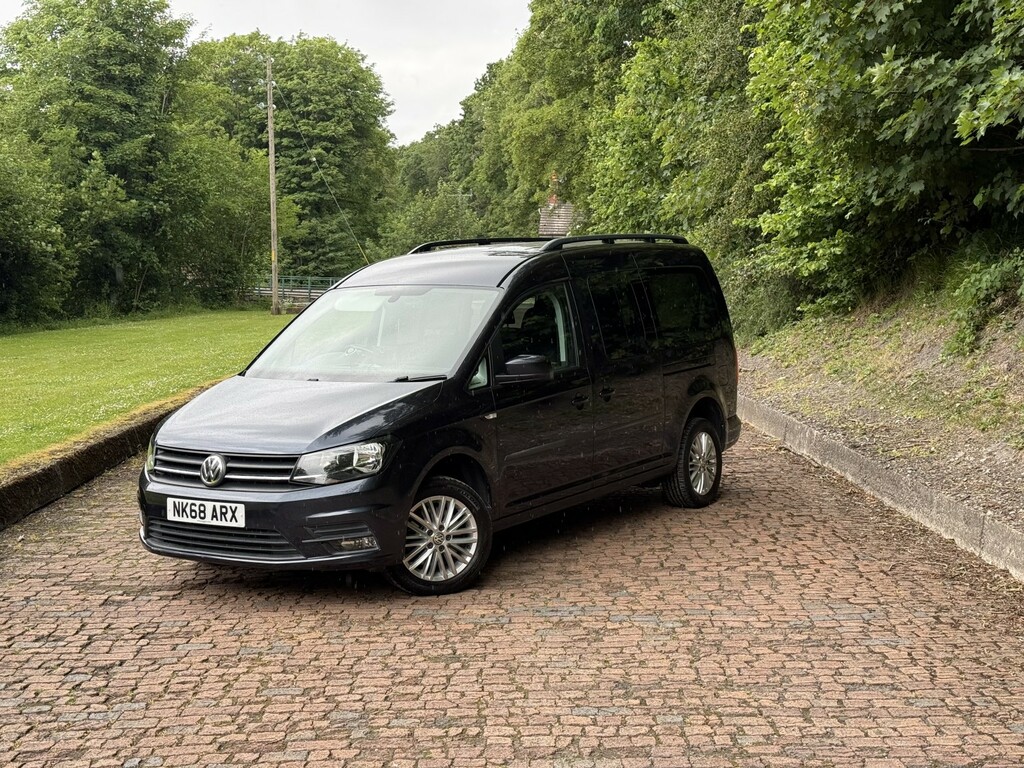 Volkswagen Caddy Maxi Life 2.0 Tdi Bluemotion Tech Blue #2