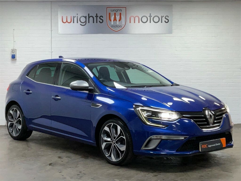 Renault Megane 1.3 Tce Gt Line Euro 6 Ss Blue #2