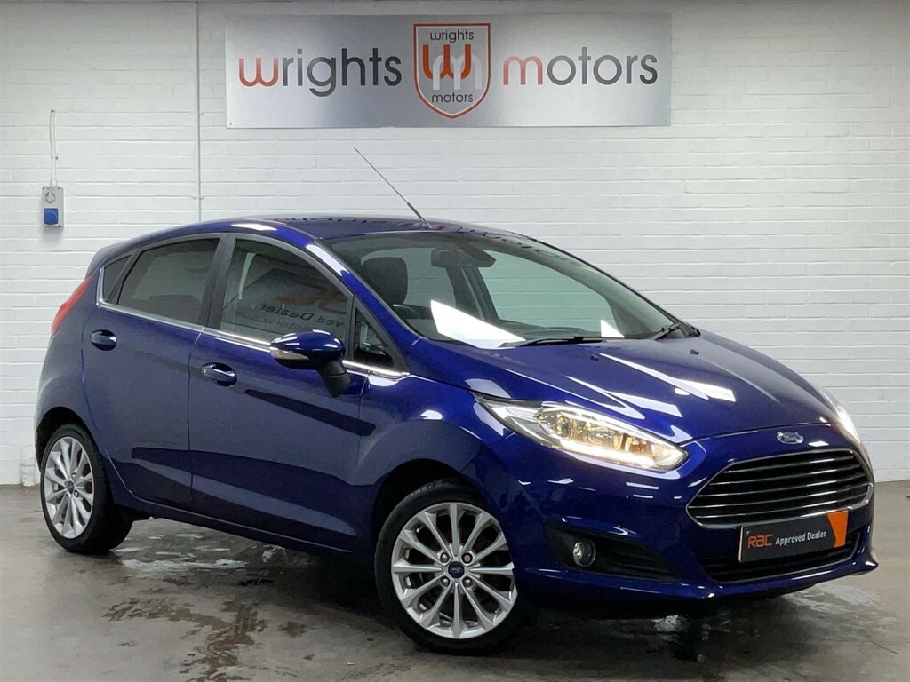 Ford Fiesta 1.0T Ecoboost Titanium X Euro 6 Ss Blue