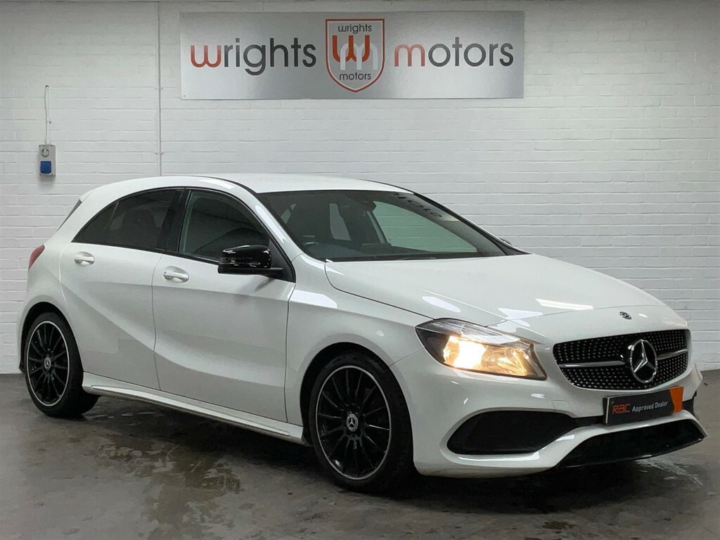 Mercedes-Benz A Class 1.6 Amg Line Euro 6 Ss OV18CVP White #2