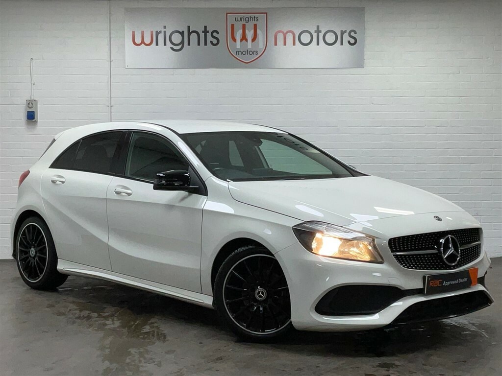 Mercedes-Benz A Class 1.6 Amg Line Euro 6 Ss White