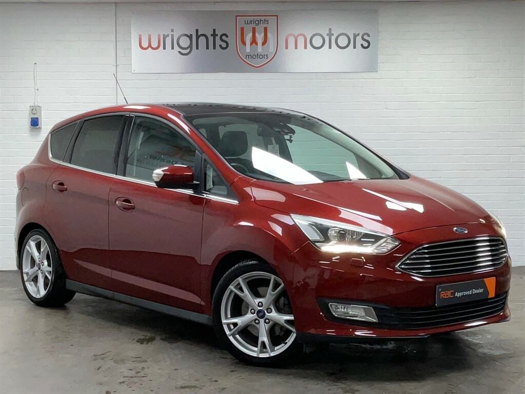 Ford C-Max 2.0 Tdci Titanium X Euro 6 Ss Nav Red