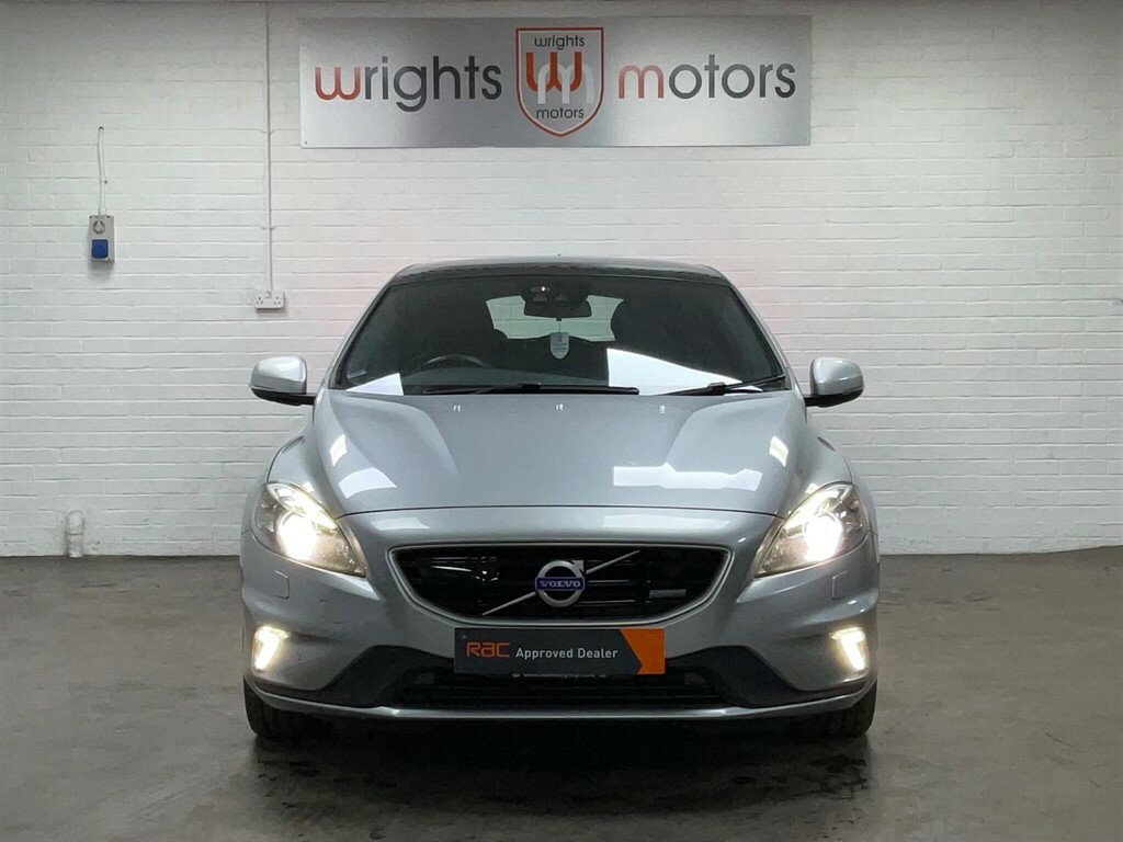 Volvo V40 2.0 T5 R-design Lux Nav Hatchback Geart Silver #4