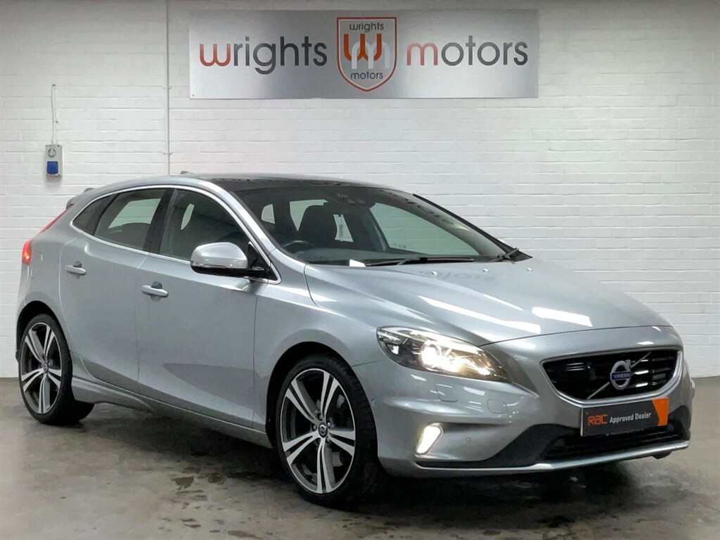 Volvo V40 2.0 T5 R-design Lux Nav Hatchback Geart Silver #2