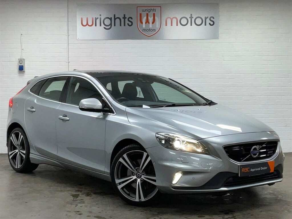 Volvo V40 2.0 T5 R-design Lux Nav Hatchback Geart Silver