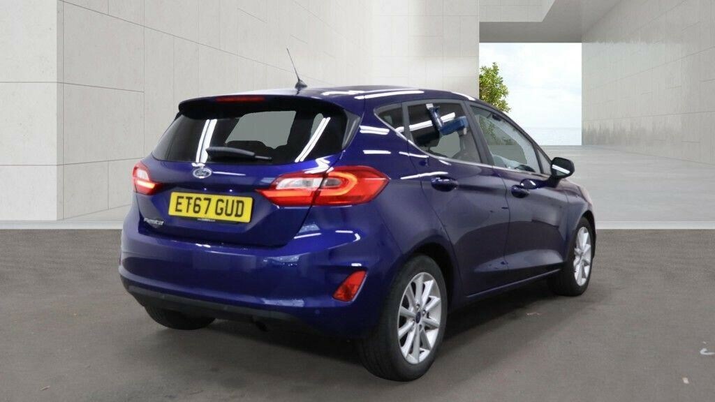 Ford Fiesta 1.0T Ecoboost Titanium Euro 6 Ss ET67GUD Blue #5