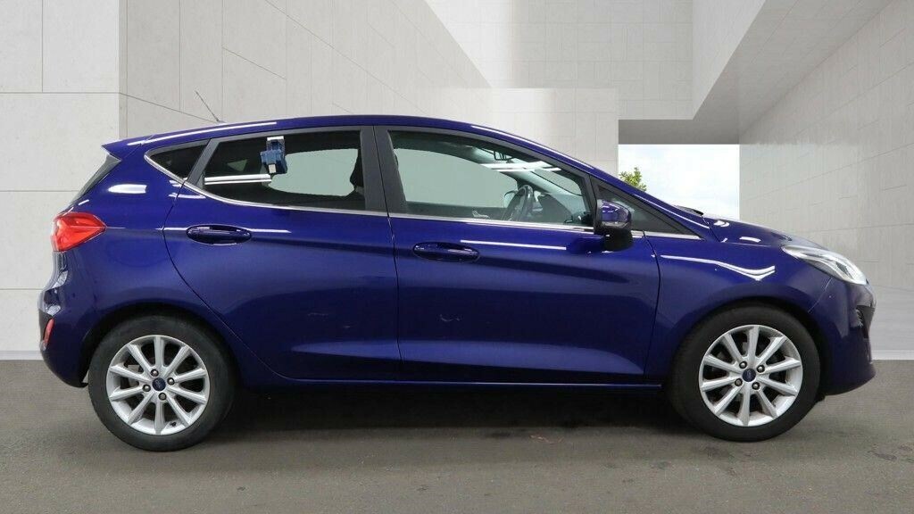Ford Fiesta 1.0T Ecoboost Titanium Euro 6 Ss ET67GUD Blue #3