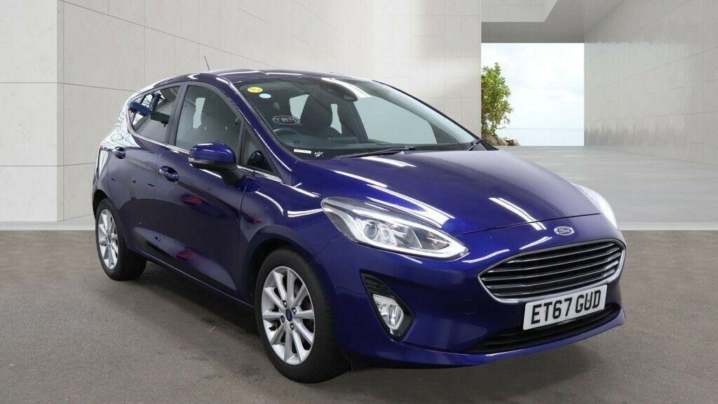 Ford Fiesta 1.0T Ecoboost Titanium Euro 6 Ss Blue