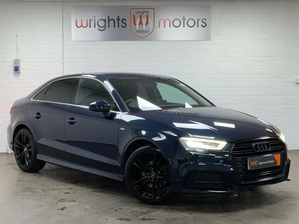 Audi A3 1.6 Tdi S Line Euro 6 Ss Blue