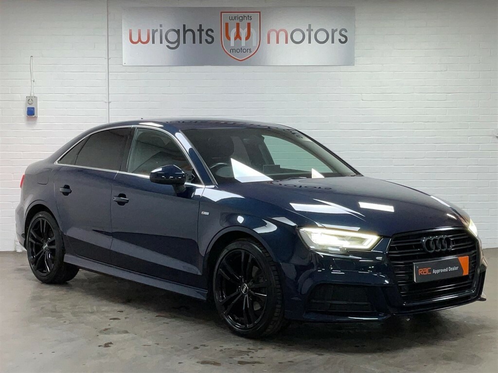 Audi A3 1.6 Tdi S Line Euro 6 Ss Blue #2