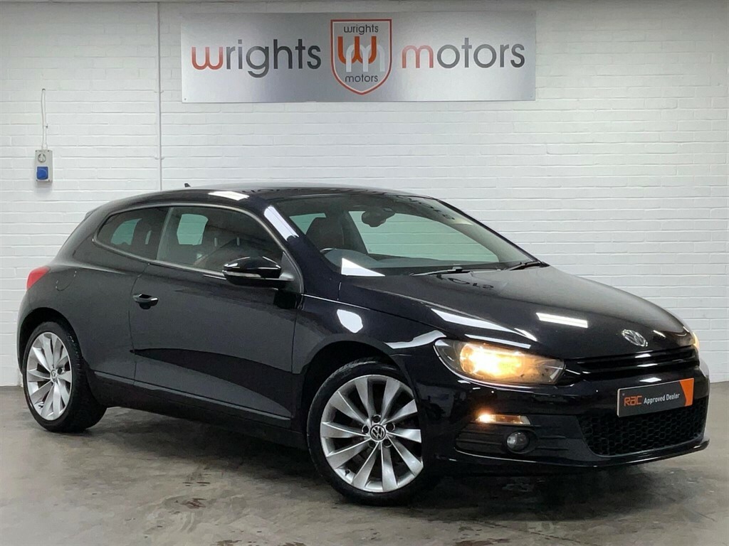 Volkswagen Scirocco 2.0 Tdi Bluemotion Tech Gt Euro 5 Ss Leath Black