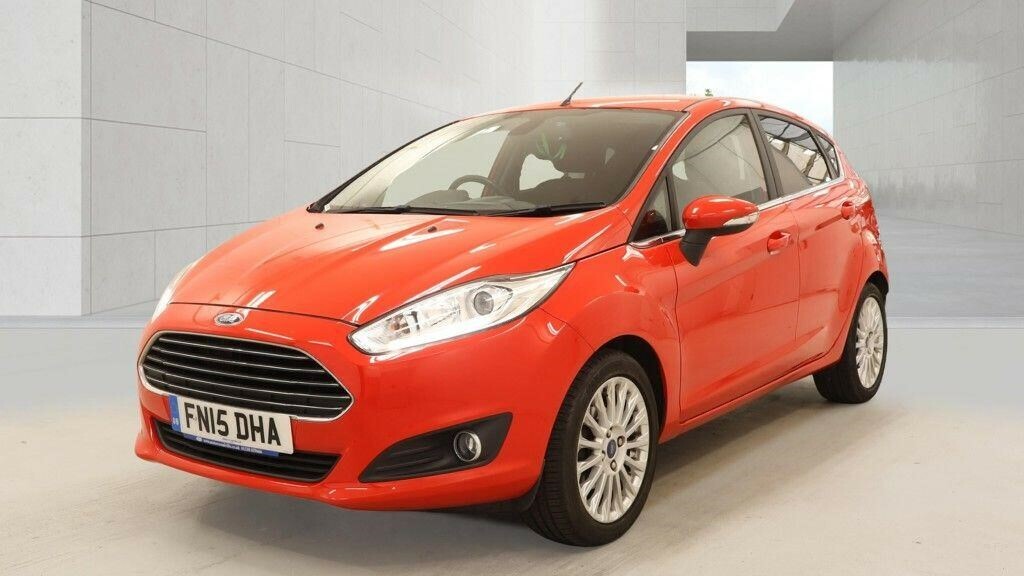 Ford Fiesta 1.0T Ecoboost Titanium Euro 5 Ss FN15DHA Red #2