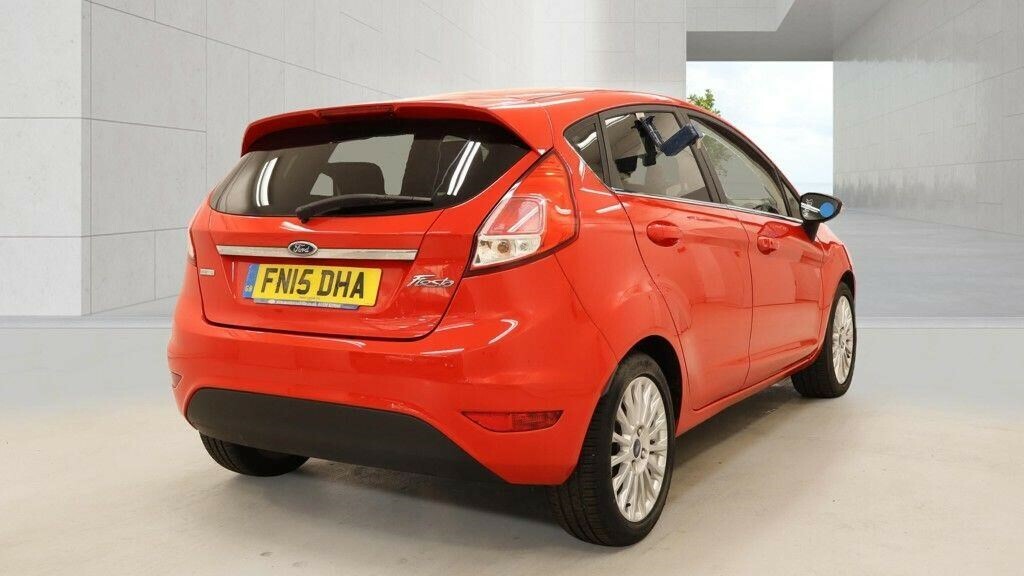 Ford Fiesta 1.0T Ecoboost Titanium Euro 5 Ss FN15DHA Red #5