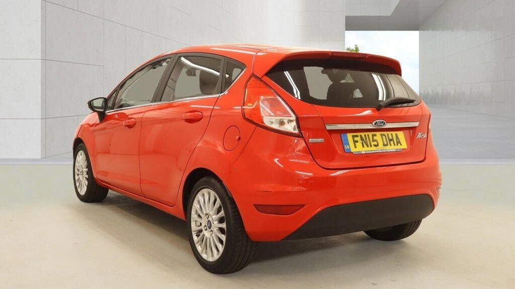 Ford Fiesta 1.0T Ecoboost Titanium Euro 5 Ss FN15DHA Red #6