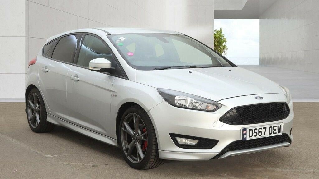 Ford Focus 1.0T Ecoboost St-line X Euro 6 Ss Silver