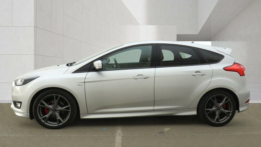 Ford Focus 1.0T Ecoboost St-line X Euro 6 Ss DS67OEW Silver #4