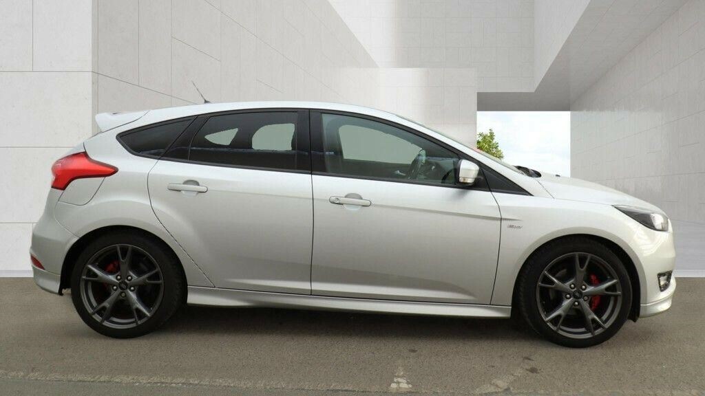 Ford Focus 1.0T Ecoboost St-line X Euro 6 Ss DS67OEW Silver #3