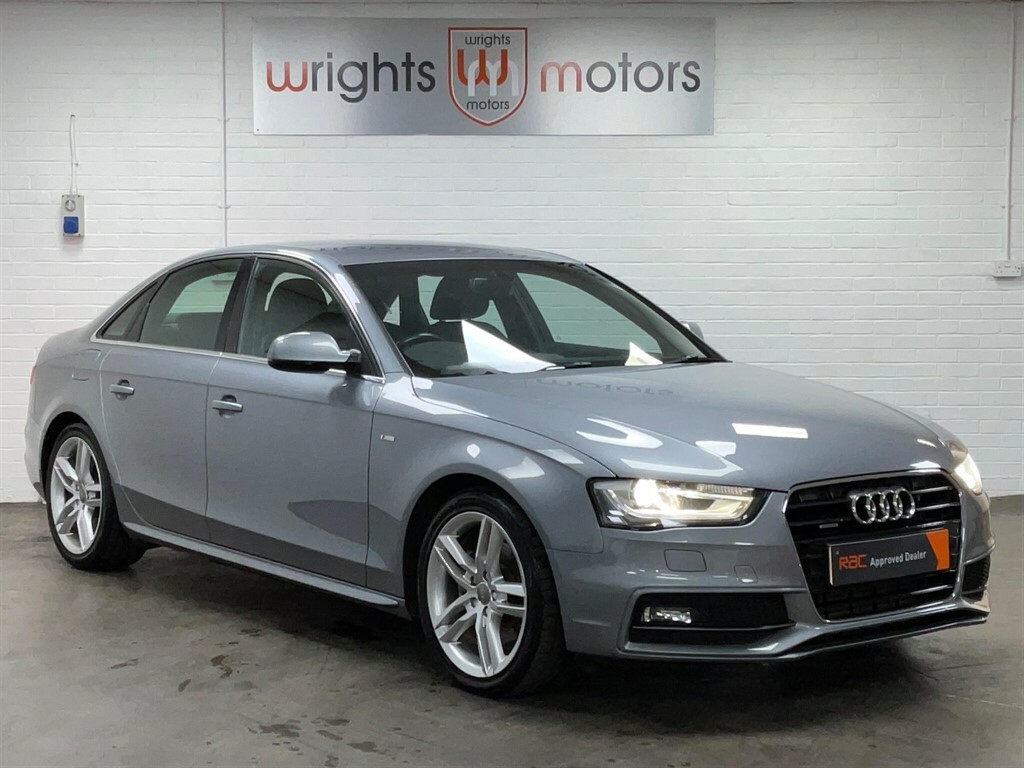 Audi A4 2.0 Tdi S Line S Tronic Quattro Euro 5 Ss Grey #2