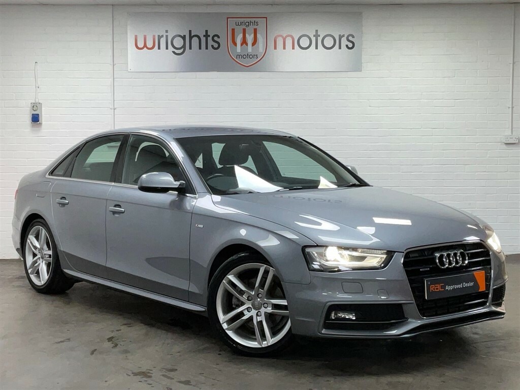 Audi A4 2.0 Tdi S Line S Tronic Quattro Euro 5 Ss Grey
