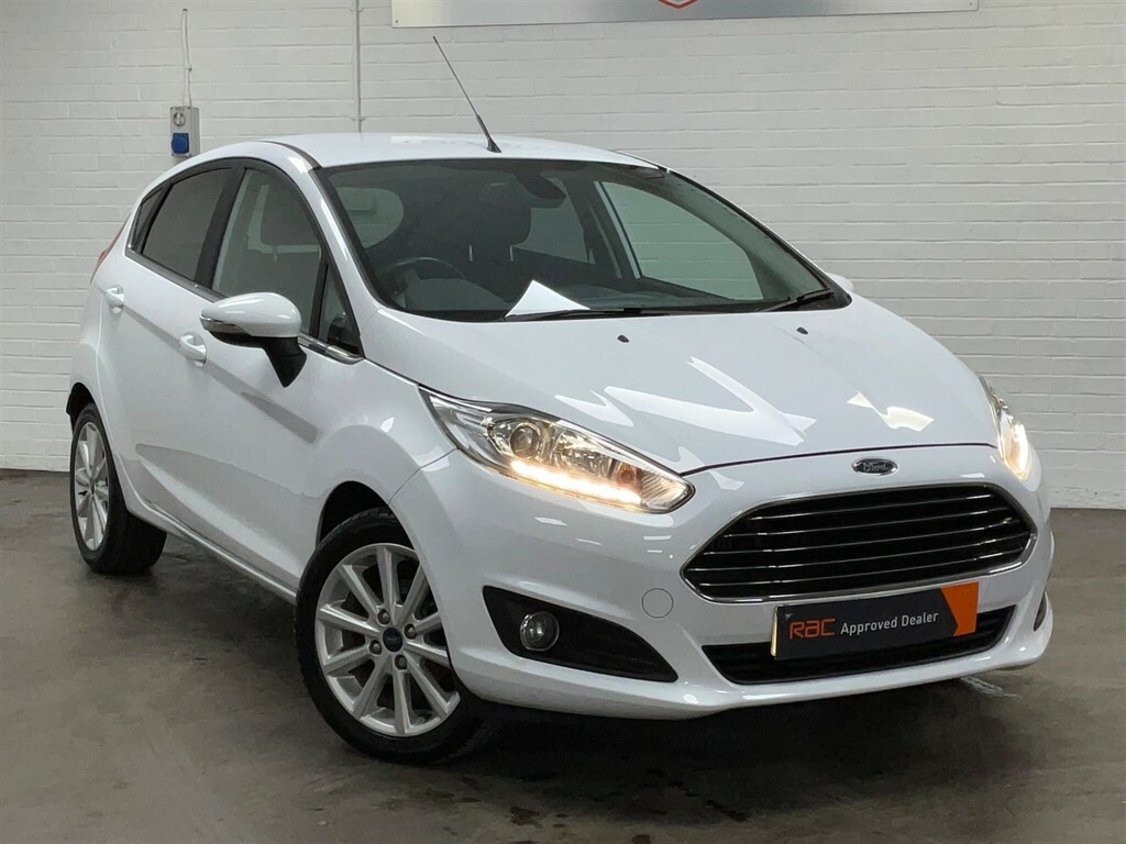 Ford Fiesta 1.0T Ecoboost Titanium Euro 6 Ss CV17OML White #3