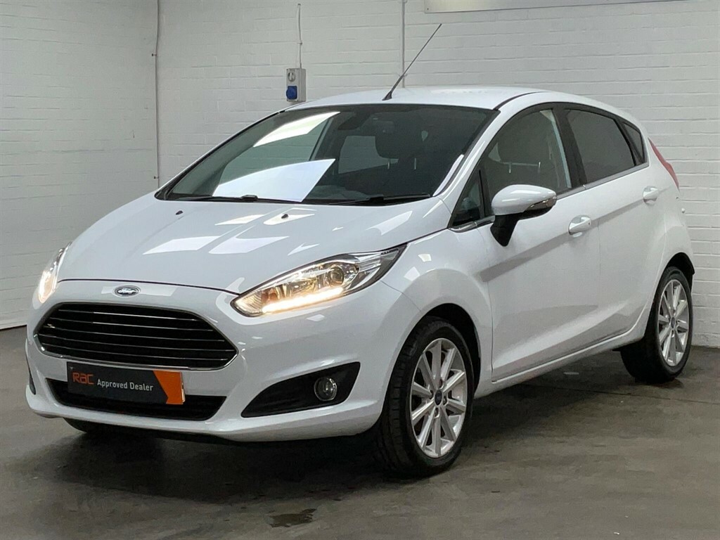 Ford Fiesta 1.0T Ecoboost Titanium Euro 6 Ss CV17OML White #5