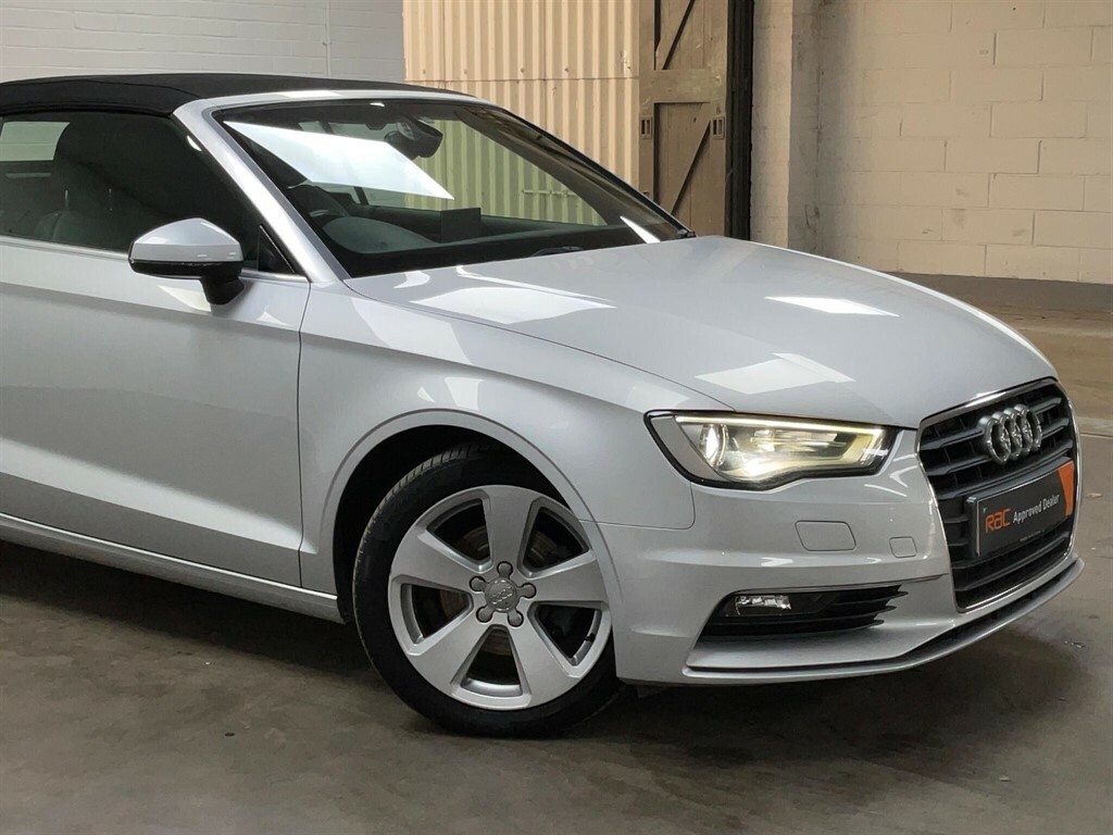 Audi Cabriolet Tdi S Line Special Edition Black #16