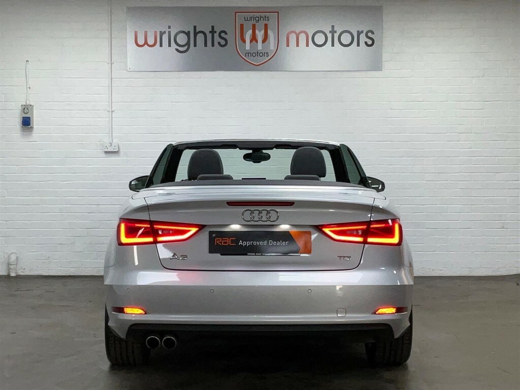 Audi Cabriolet Tdi S Line Special Edition Black #13