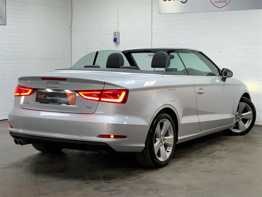 Audi Cabriolet Tdi S Line Special Edition Black #11