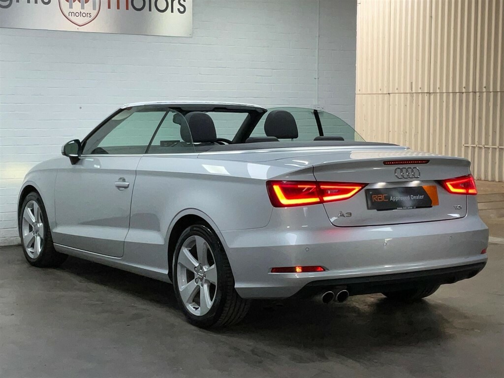 Audi Cabriolet Tdi S Line Special Edition Black #17
