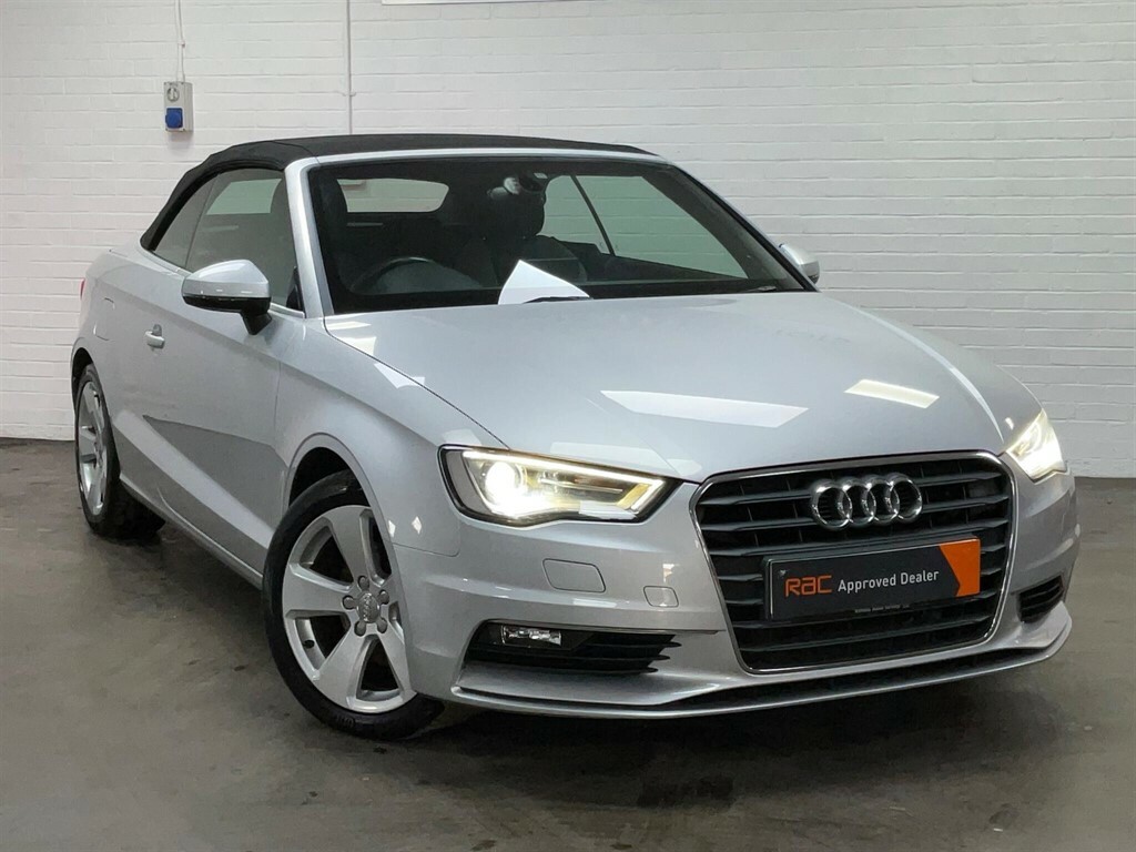 Audi Cabriolet 2.0 Tdi Sport Euro 6 Ss Silver #5