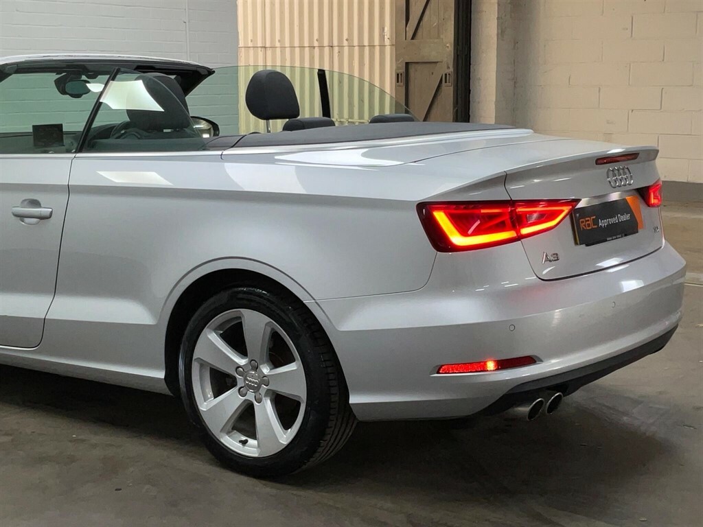 Audi Cabriolet Tdi S Line Special Edition Black #19