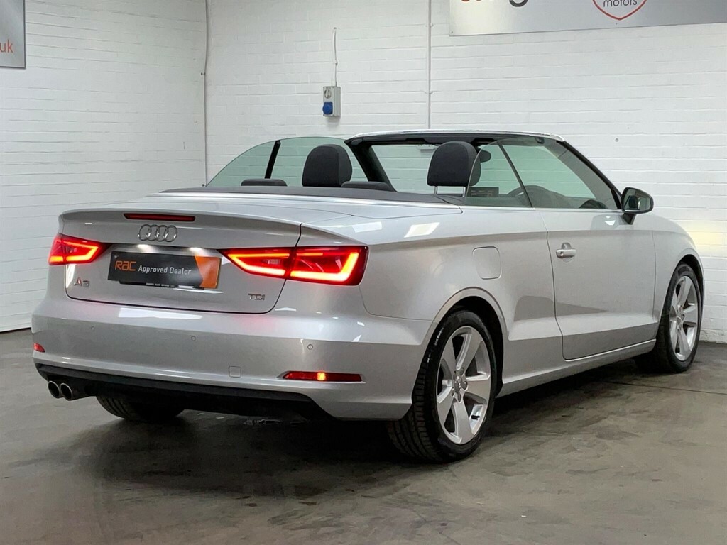 Audi Cabriolet Tdi S Line Special Edition Black #10