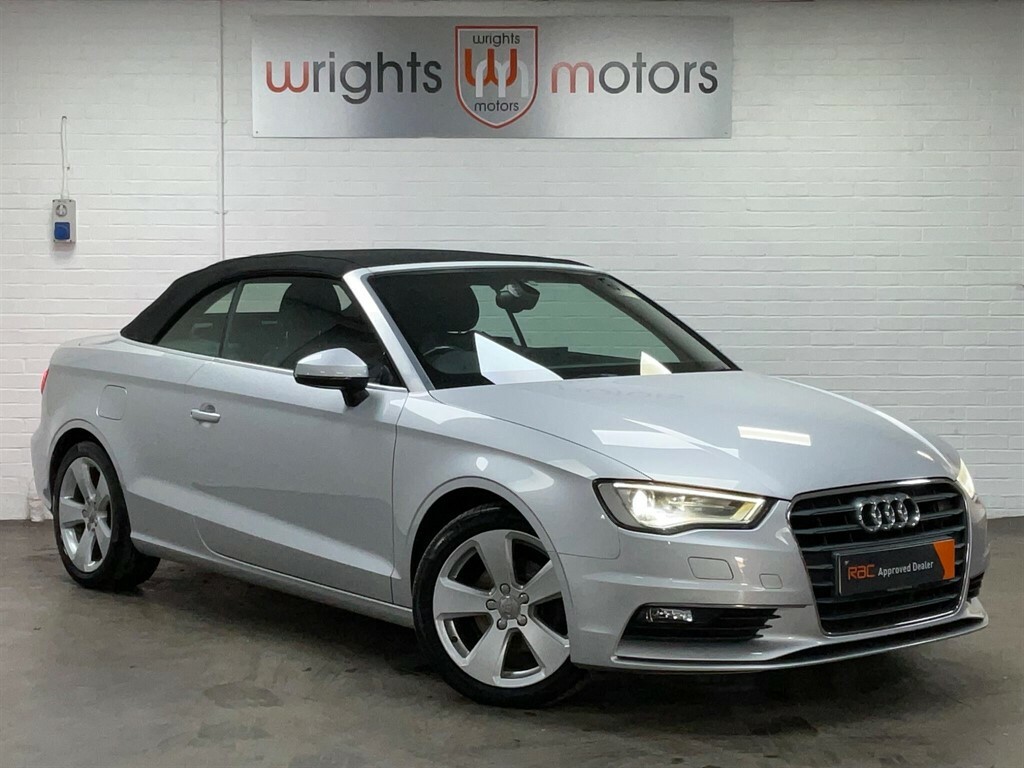 Audi Cabriolet 2.0 Tdi Sport Euro 6 Ss Silver #3