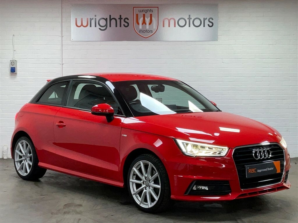 Audi A1 1.4 Tfsi S Line Euro 6 Ss WD15UUM Red #2