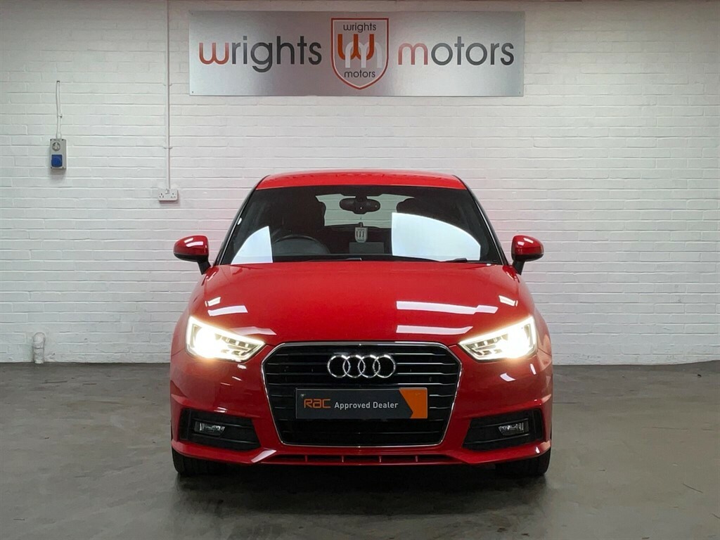 Audi A1 1.4 Tfsi S Line Euro 6 Ss WD15UUM Red #4